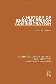 Front cover of History of English Prison Administration by Sean Mcconville