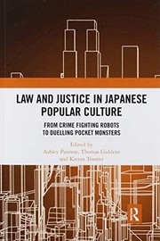 Front cover of Law and Justice in Japanese Popular Culture by Thomas Giddens