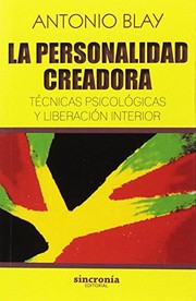 Cover of La personalidad creadora by Antonio Blay Fontcuberta