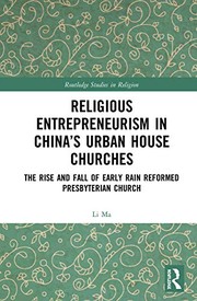 Cover of Religious Entrepreneurism in China¿s Urban House Churches by Li Ma