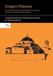 Cover of Gregory Palamas by Norman Russell