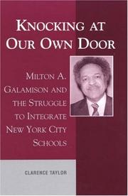 Front cover of Knocking at our own door by Clarence Taylor