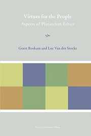 Front cover of Virtues for the people by Geert Roskam