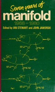 Front cover of Seven years of Manifold, 1968-1980 by Ian Stewart