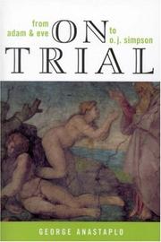 Cover of On Trial by Anastaplo, George
