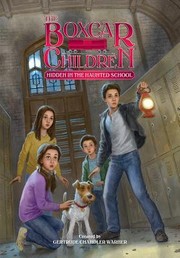 Front cover of Hidden in the Haunted School by Gertrude Chandler Warner