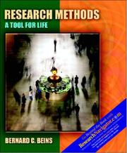 Cover of Research methods by Bernard Beins