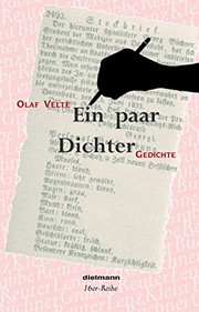 Cover of Ein paar Dichter by Olaf Velte