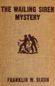 Front cover of The Wailing Siren Mystery by Franklin W. Dixon