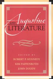 Cover of Augustine and literature by Kim Paffenroth