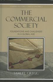 Front cover of The Commercial Society by Samuel Gregg