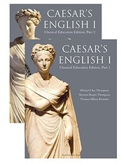 Cover of Caesar's English I, Classical Education Edition by Michael Clay Thompson