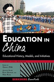 Front cover of Education in China by Qiang Zha