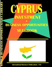 Front cover of Cyprus Business & Investment Opportunities Yearbook by USA IBP