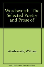 Front cover of Wordsworth, The Selected Poetry and Prose of by William Wordsworth