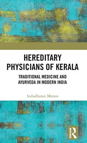 Front cover of Hereditary Physicians of Kerala by Indudharan Menon
