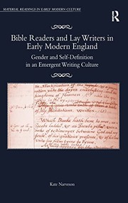 Front cover of Bible readers and lay writers in early modern England by Kate Narveson