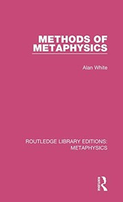 Cover of Methods of Metaphysics by Alan White