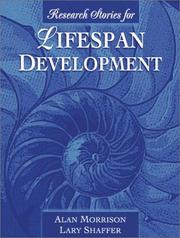 Cover of Research stories for lifespan development by Alan Morrison