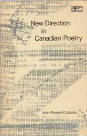 Front cover of New direction in Canadian poetry by John Robert Colombo