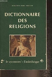 Front cover of Dictionnaire des religions by Marguerite Marie Thiollier