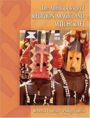 Front cover of Anthropology of Religion, Magic, and Witchcraft by Rebecca L. Stein