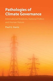 Cover of Pathologies of Climate Governance by Paul G. Harris