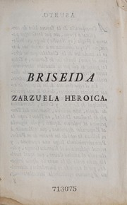 Front cover of Briseida by Antonio Rodríguez de Hita
