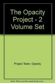 Cover of Opacity Project by Opacity Project Team