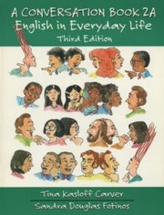 Front cover of A conversation book 2A by Tina Kasloff Carver