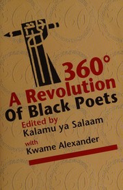 Cover of 360 Degrees a Revolution of Black Poets by Kalamu ya Salaam