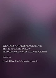 Cover of Gender and displacement by Natalie Edwards
