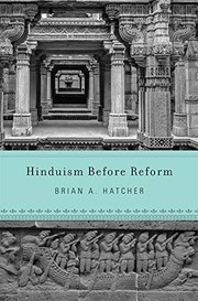 Cover of Hinduism Before Reform by Brian A. Hatcher