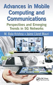 Cover of Advances in Mobile Computing and Communications by M. Bala Krishna