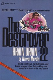 Cover of Brain Drain by Warren Murphy