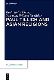 Front cover of Paul Tillich and Asian Religions by Ka-fu Keith Chan