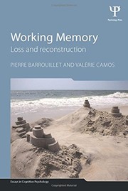 Cover of Working memory by Pierre Barrouillet