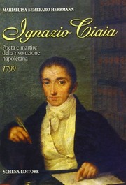 Front cover of Ignazio Ciaia by Marialuisa Semeraro Herrmann