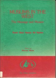 Front cover of Muslims in the West by Nadvī, Abulḥasan ʻAlī