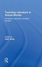 Front cover of Teaching literature in virtual worlds by Allen Webb