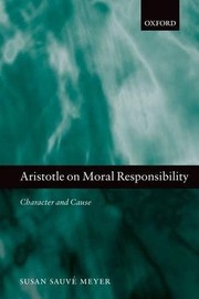 Front cover of Aristotle on moral responsibility by Susan Sauvé Meyer
