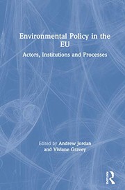 Cover of Environmental Policy in the EU by Andrew Jordan