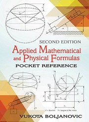 Cover of Applied Mathematical and Physical Formulas Second Edition by Vukota Boljanovic