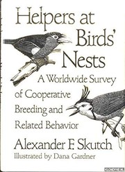 Front cover of Helpers at birds' nests by Alexander Frank Skutch