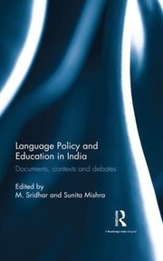Front cover of Language Policy and Education in India by Sunita Mishra