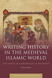 Front cover of Writing History in the Medieval Islamic World by Fozia Bora