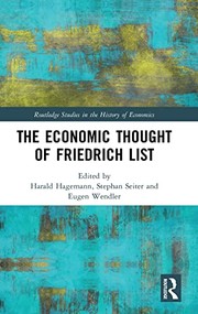 Front cover of Economic Thought of Friedrich List by Harald Hagemann