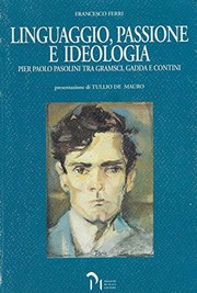 Front cover of Linguaggio, passione e ideologia by Francesco Ferri