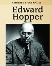 Cover of Edward Hopper (Raintree Biographies) by Burnham Holmes