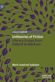 Front cover of Untheories of Fiction by Mark Axelrod